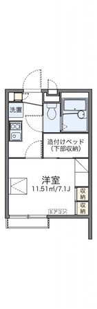 レオパレスグリーンベールの物件間取画像